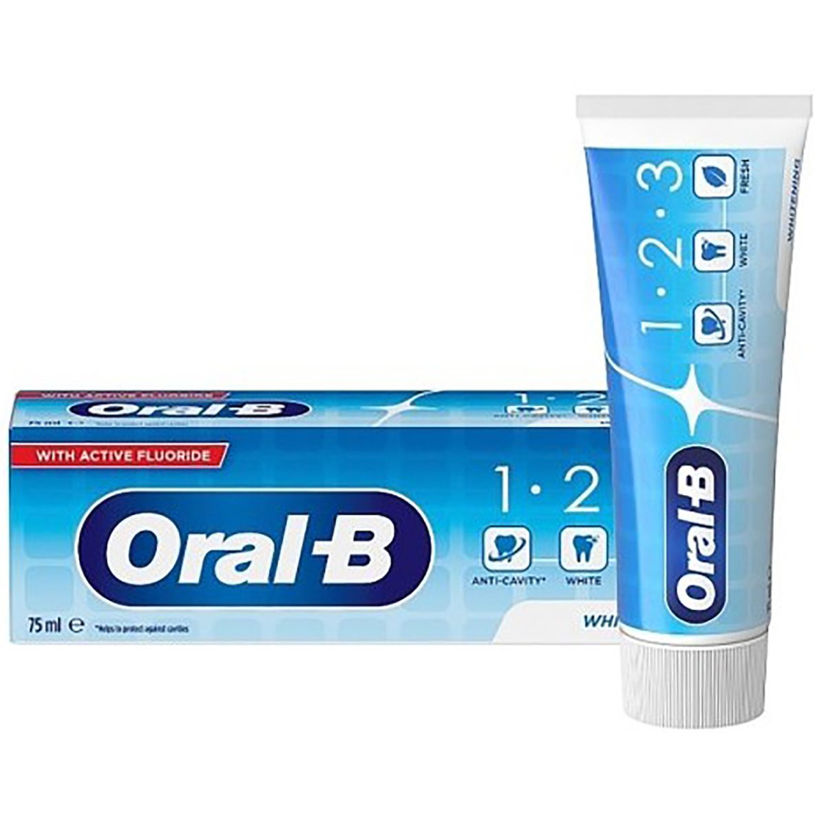 Oral-B 123 Original Toothpaste 75ml - Image 1