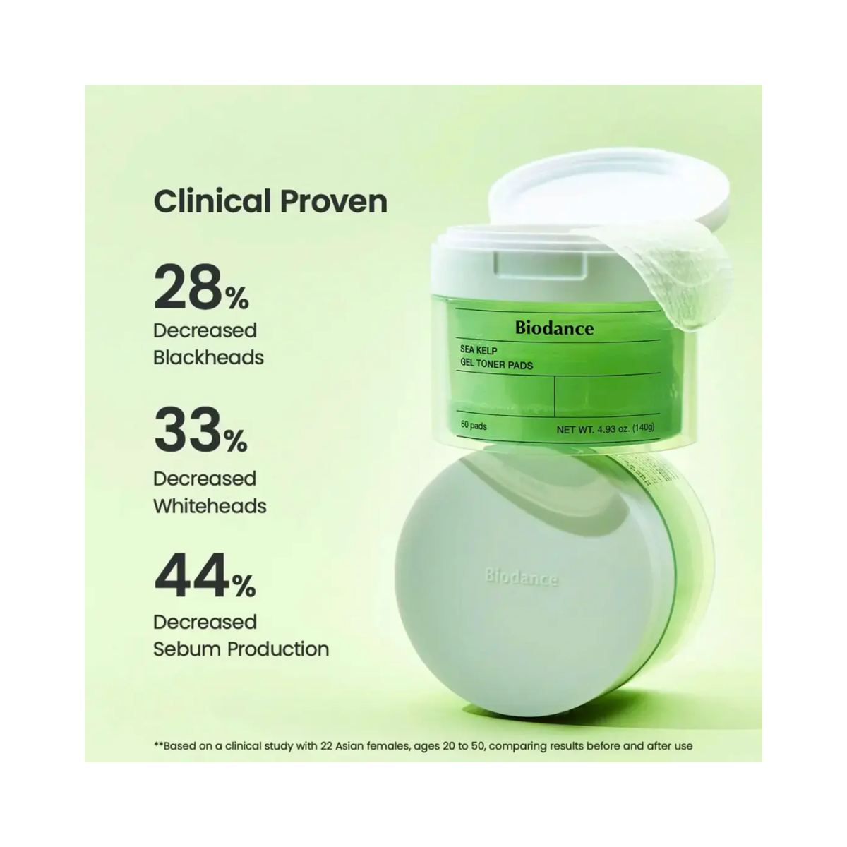 Biodance Sea Kelp Gel Toner Pads 60Pads - Image 2