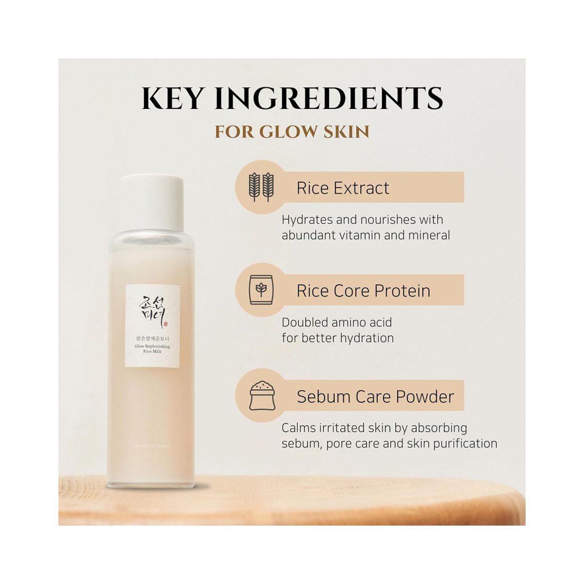 Beauty of Joseon Glow Replenishing Rice Milk Toner 150ml - Image 4