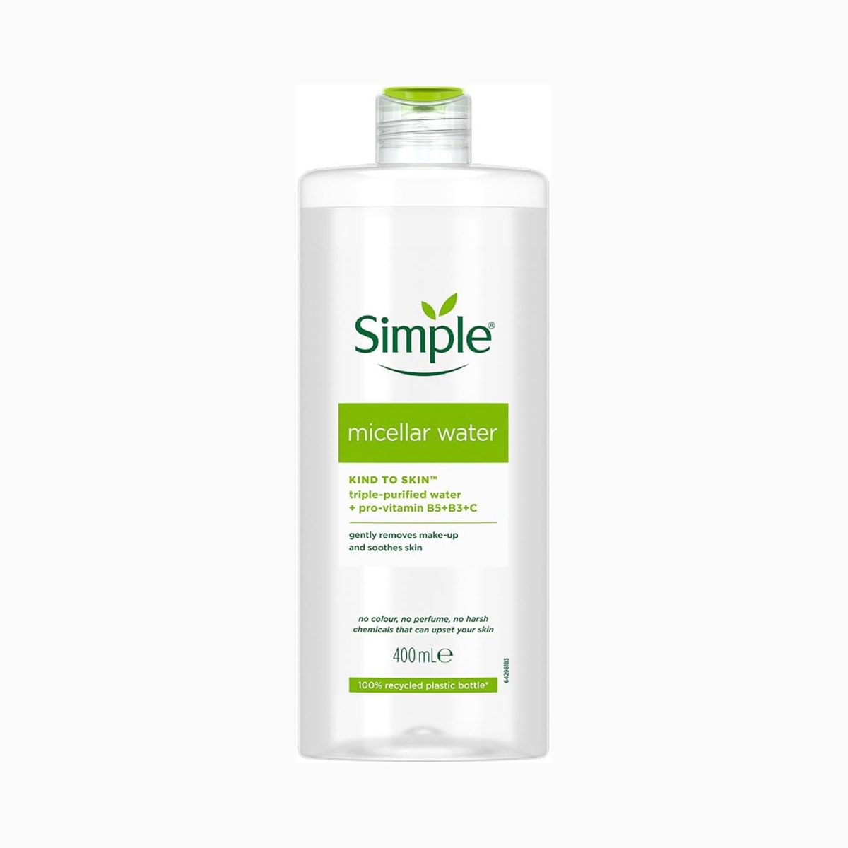 Simple Micellar Cleansing Water Kind To Skin 400ml - Image 1