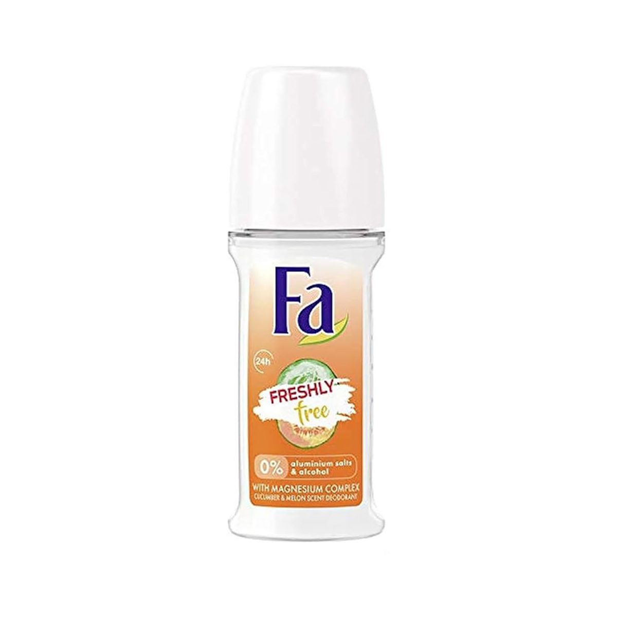 FA  Freshly Free Cucumber and Melon Roll On 50ml - Image 1