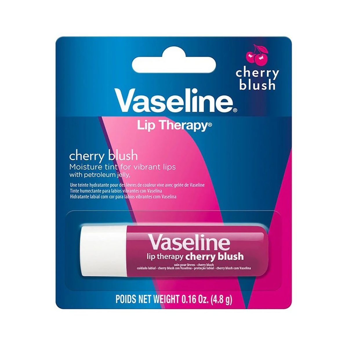 Vaseline Chapstick Cherry Blush 4.8gm - Image 1