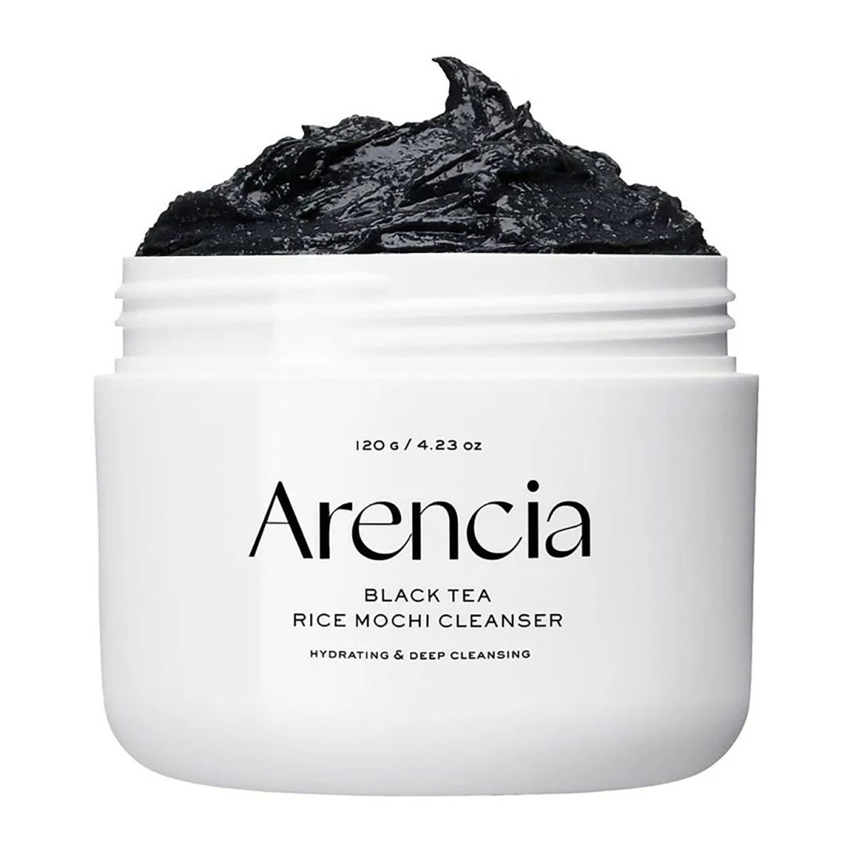 Arencia Black Tea Rice Mochi Cleanser 120g - Image 1