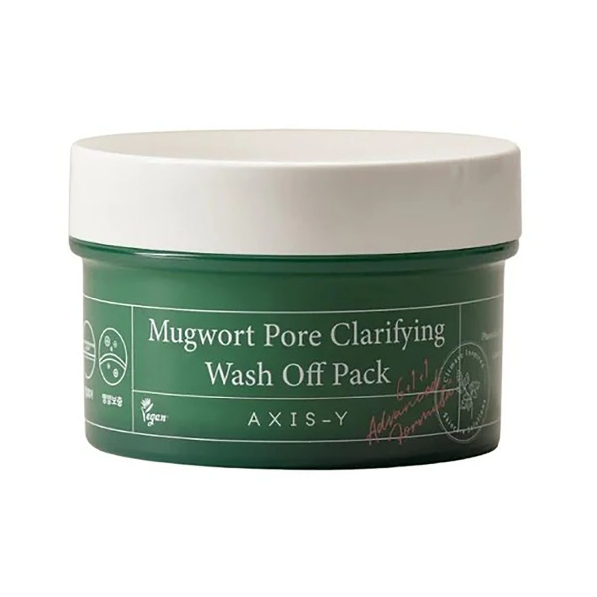 Axis-Y Mugwort Pore Clarifying Wah Off Pack 100ml - Image 1