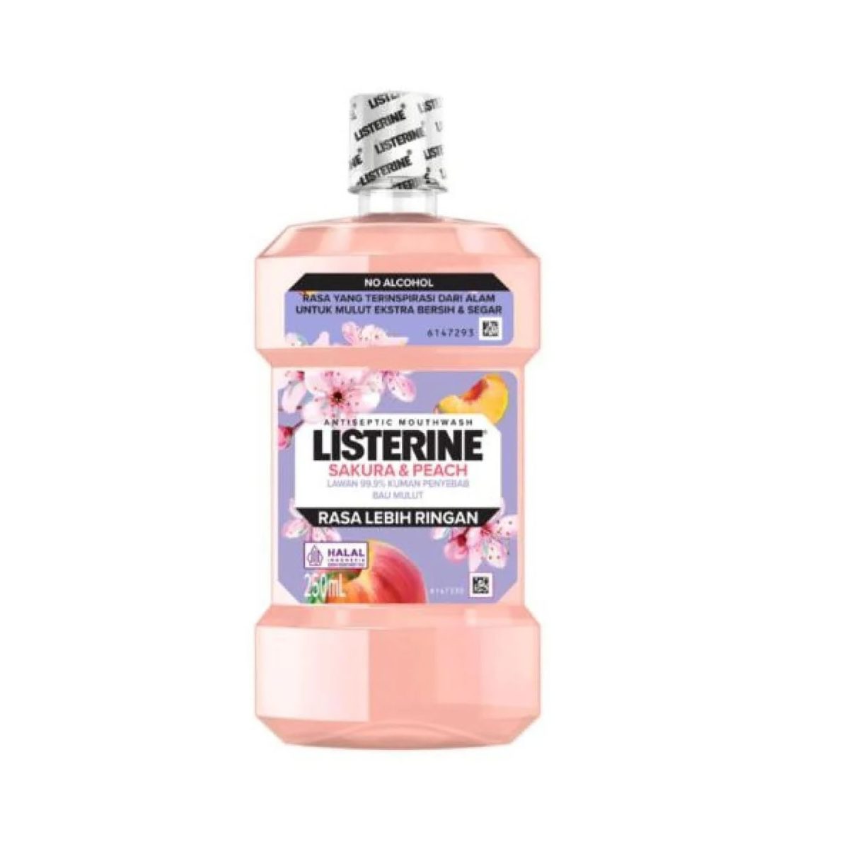 Listerine Mouth Wash Sakura Peach 250ml - Image 1