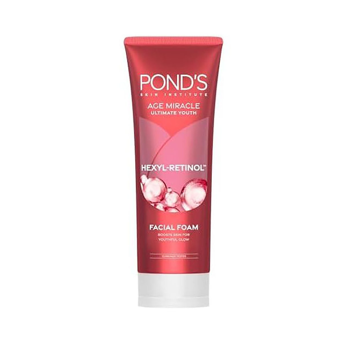 Ponds Age Miracle Hexyl Retinol Facial Foam 100g - Image 1