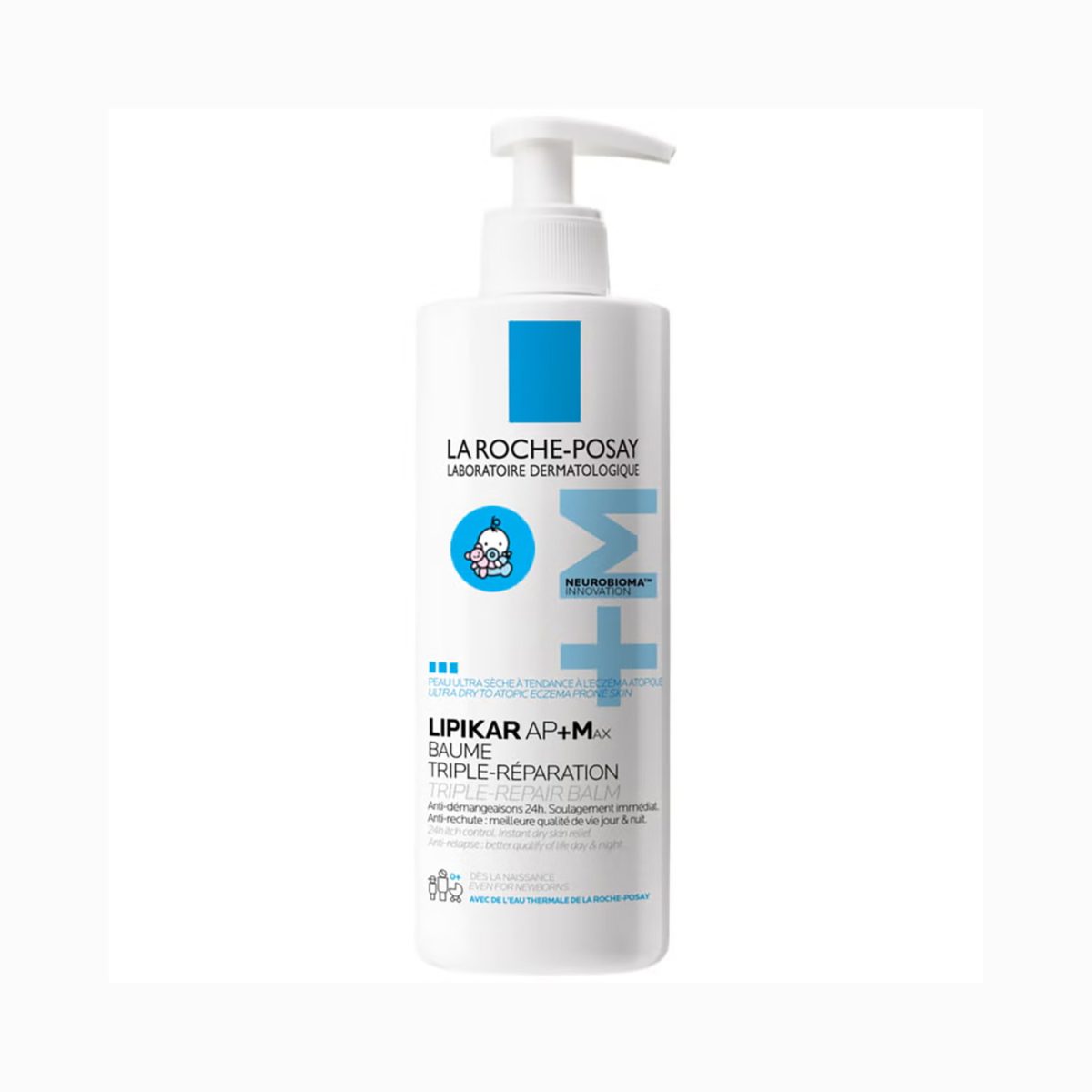La Roche-Posay Lipikar Ap+Max Triple Repair Moisturizing Cream 400ml - Image 1