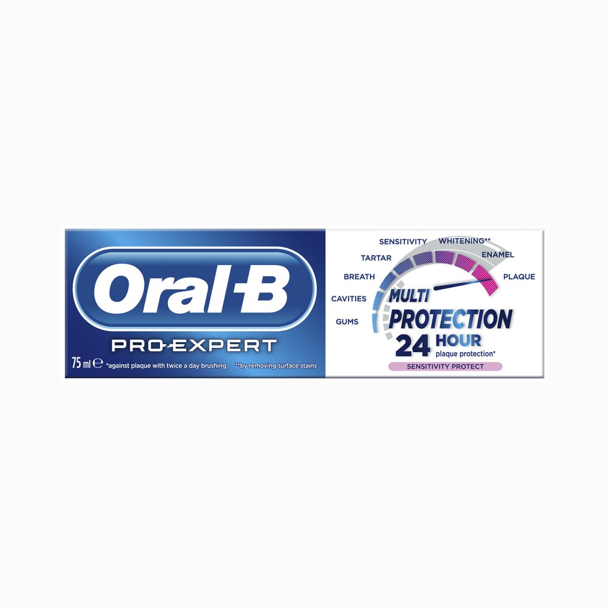 Oral B Pro Expert Sensitive Protect Soft Menthol Toothpaste 75ml - Image 1