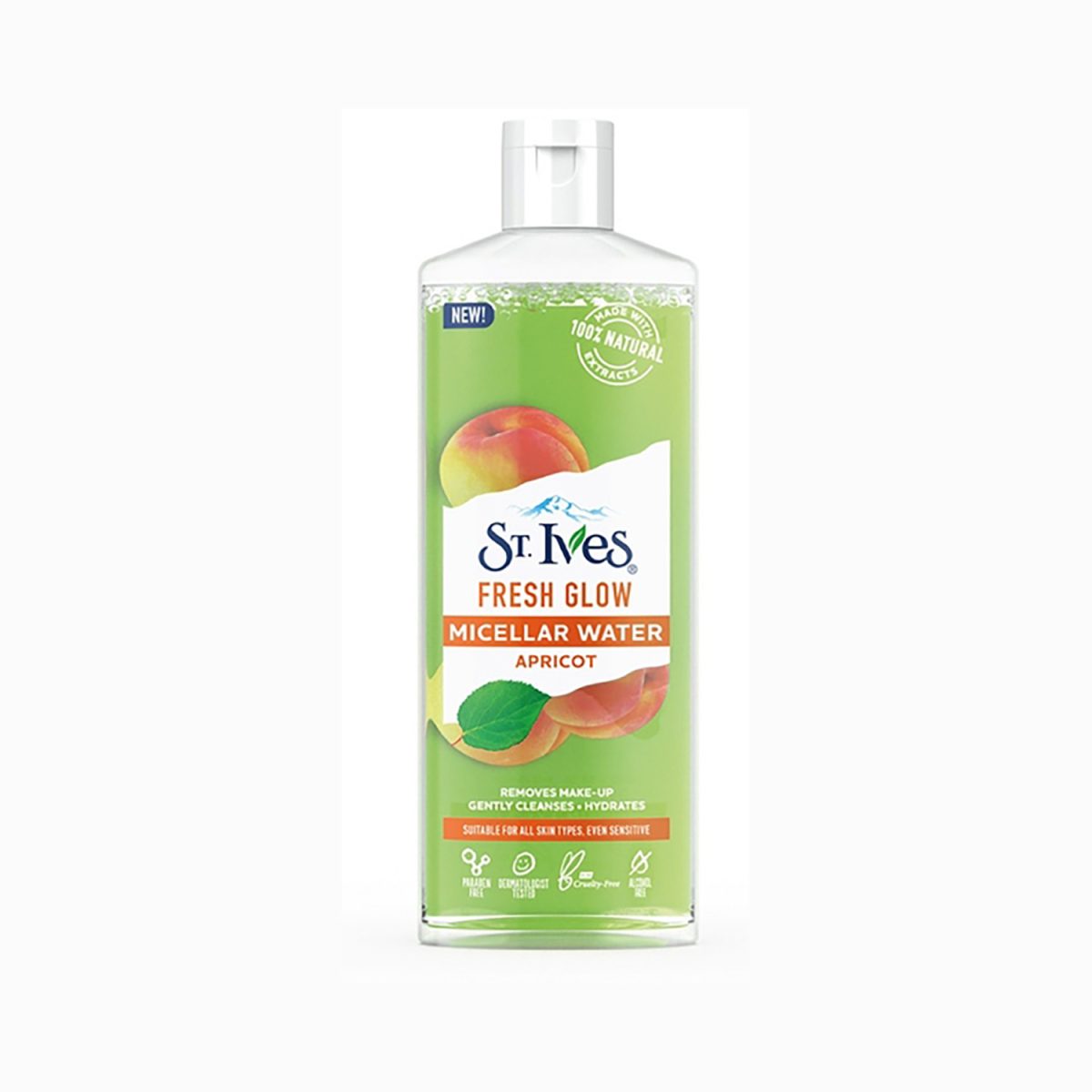 St.Ives Fresh Glow Apricot Micellar Water 400ml - Image 1