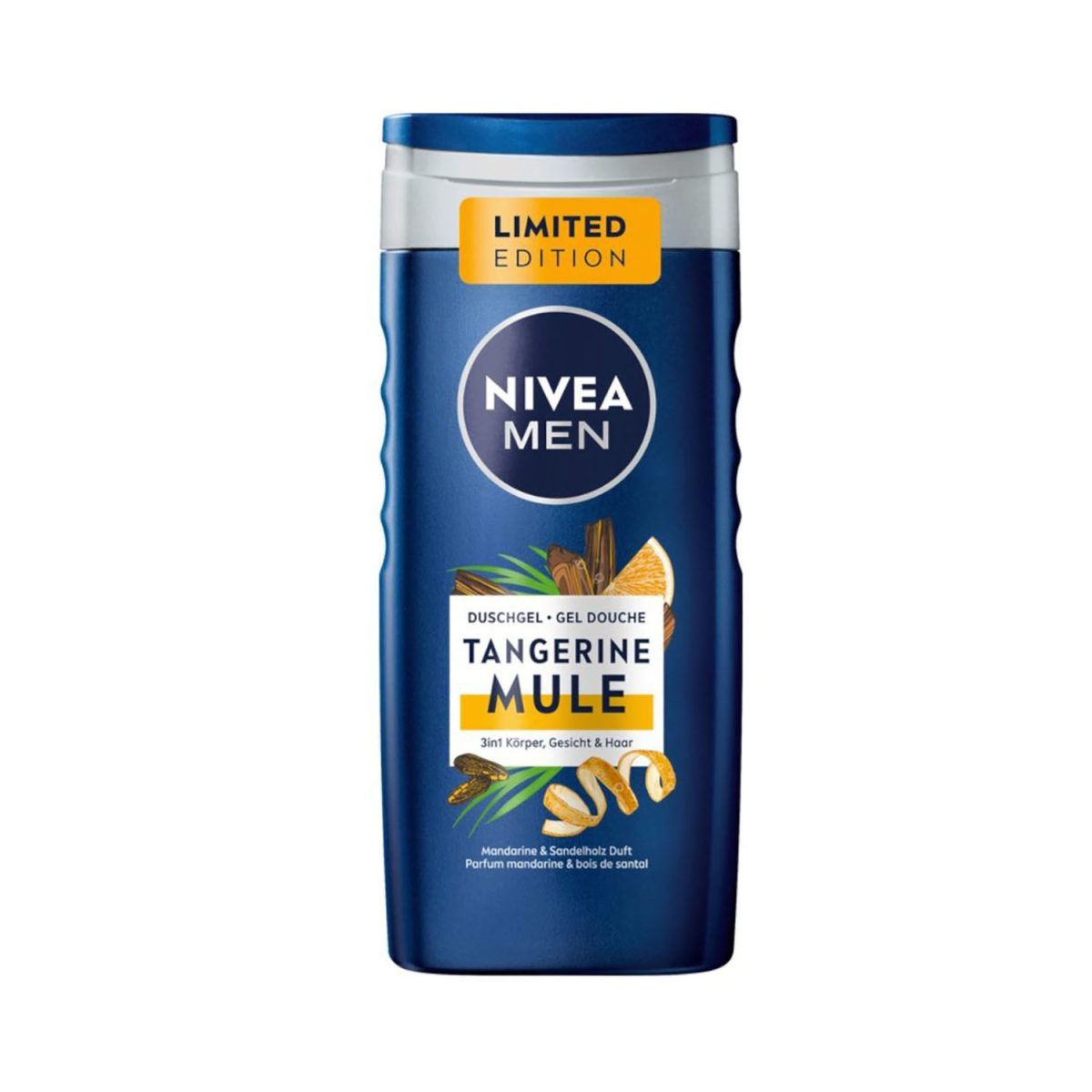 Nivea Men Tangerine Mule Shower Gel 250ml - Image 1